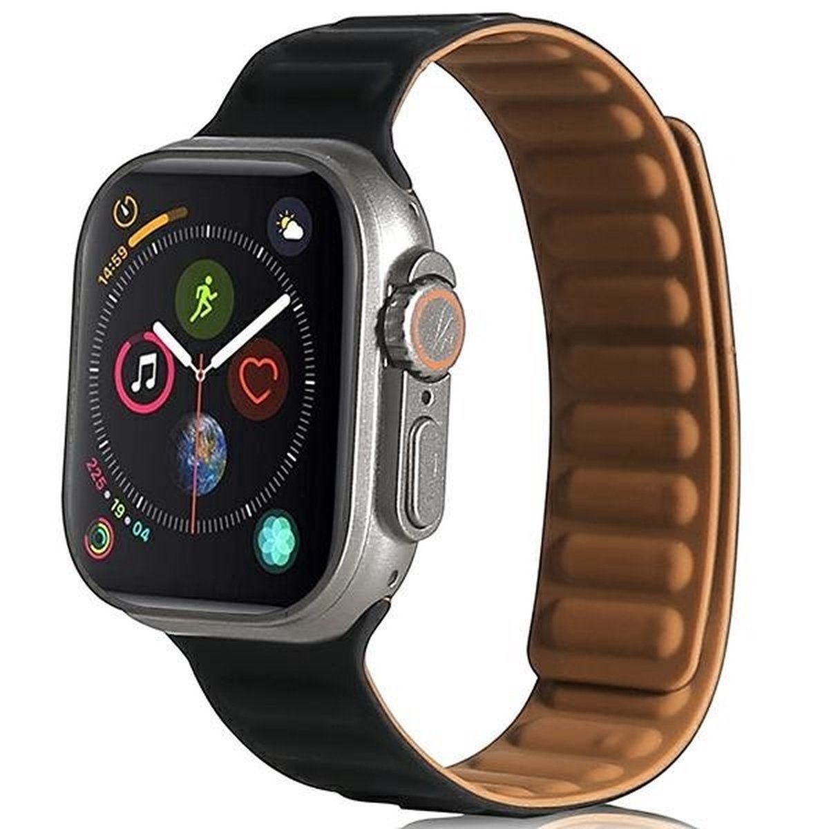 Beline pasek Apple Watch Magnetic 38-40-41mm black