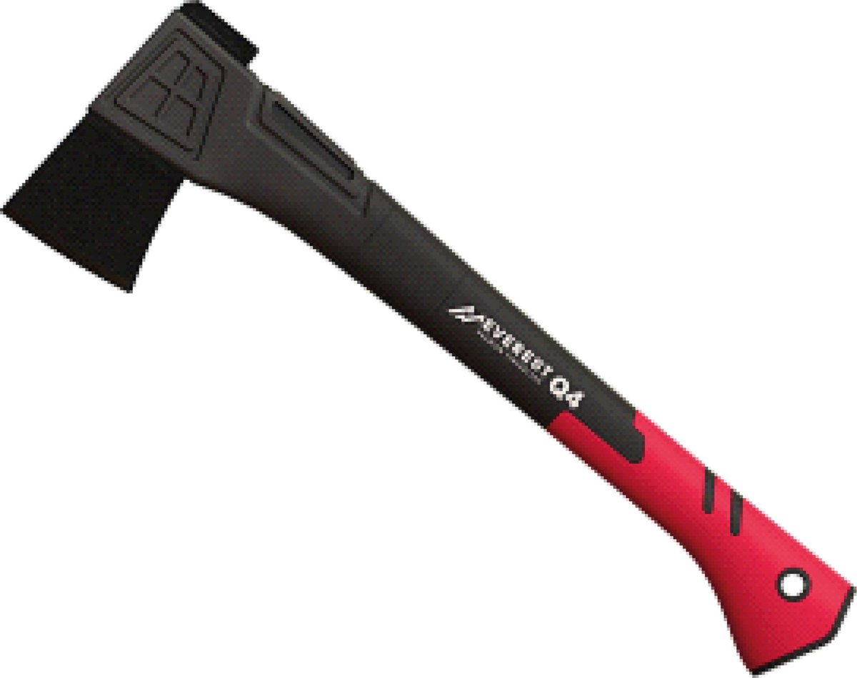 Handbijl EVEREST Q4 1000 gram, met fiberglassteel 46 cm
