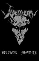 Venom - Black Metal Silver - Textiel postervlag