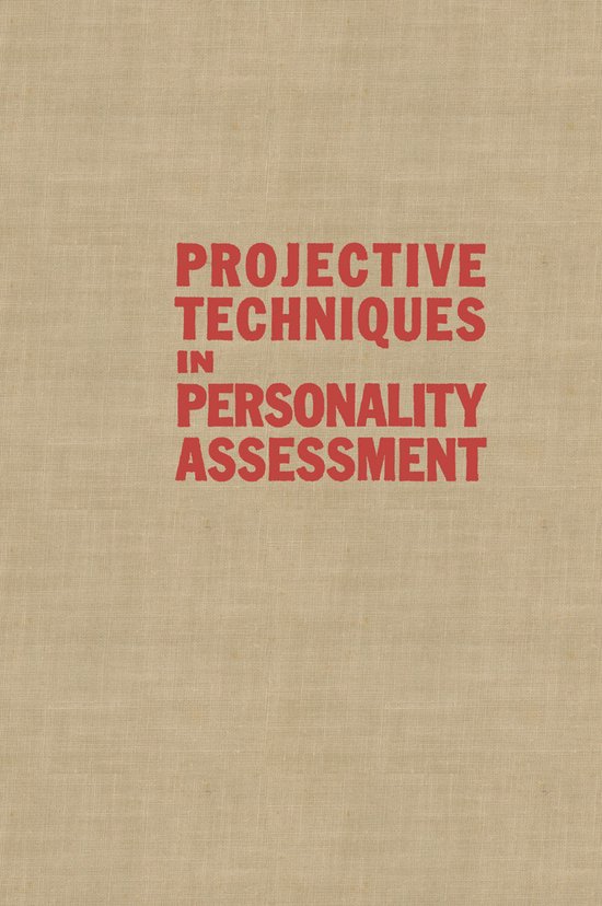 Projective Techniques in Personality Assessment - cover