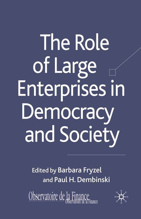 Business and Management (R0) - The Role of Large Enterprises ... - cover