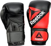 Reebok Combat Leather Training Glove - 10oz Red/Black
