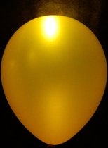Festivez - 5 x gold led Balloon - gouden led ballon - led - feestversiering - verjaardagversiering - feestdecoratie - Bruiloft- jubileum - gala