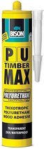 Bison PU MAX express houtlijm kit tube transparant waterproof