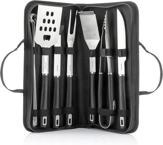 Komplette Grill-Werkzeugset Für Cobb BBQ – 4-teiliges Edelstahl-Set Mit Aufbewahrungstasche