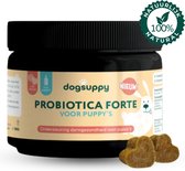 Puppy Probiotica snoepjes (VLEESVRIJ) | Ondersteunt Darmflora & Spijsvertering | 100% Natuurlijk | +3 miljard Probiotica per snoepje | FAVV goedgekeurd | Probiotica Hond | Hondensupplementen | Hondensnacks | 90 hondenkoekjes