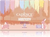 Cadence Harmony Set de peinture acrylique 10x59 ml couleurs pastel