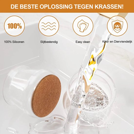 Fix-O-Moll meubelglijder met nagel kunststof wit 30mm 4 st Fix-O-Moll meubelglijder met nagel kunststof wit 30mm 4 st