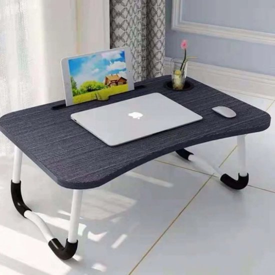 Multifunctionele opvouwbare tafel auto, computer laptop tablet, bureau mount stand auto auto achterbank draagbare pc lade tafel auto diner eten drinken tafel bekerhouder