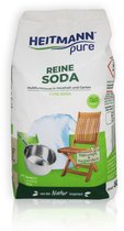 Bol.com HEITMANN pure Soda- Natuurvriendelijk Was- en Schoonmaakmiddel Ecologische Reiniger voor het huishouden 1x 500g aanbieding