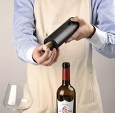 Elektrische kurkentrekker - automatische wijnopener - wijn - openen - elektrische wijnopener - zwart
