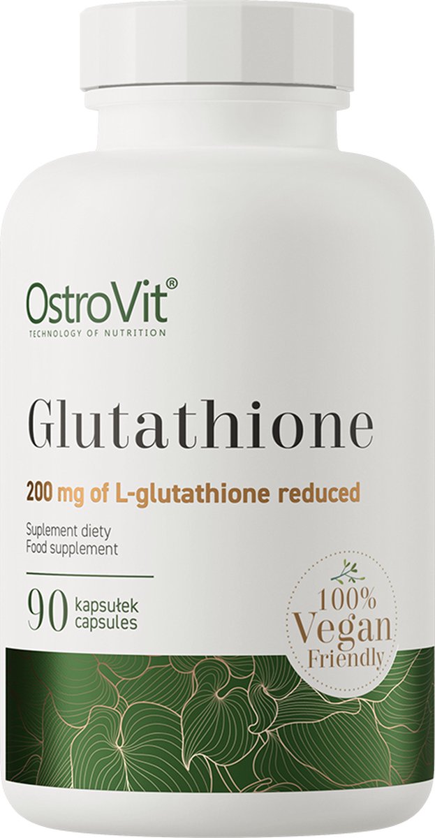 Goedkoopste Supplementen - Glutathione 200mg - Vegan - 90 Capsules - OstroVit