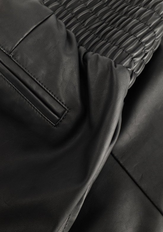 Notre-V Leather Pants Bobby Broeken & Jumpsuits Dames - Jeans - Broekpak - Zwart - Maat 42