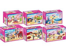Dollhouse Set van 6 onderdelen 70206 + 70207 + 70208 + 70209 + 70210 + 70211