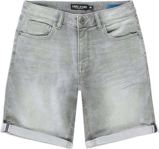Cars Jeans Short Seatle Heren Jeans - Grey Used - Maat L