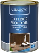 Huile Wood d'extérieur Ciranova - Naturel - Huile pour bois - 750 ml