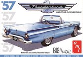 1:16 AMT 1206 Hardtop/Convertible '57 Ford Thunderbird Car Plastic Modelbouwpakket
