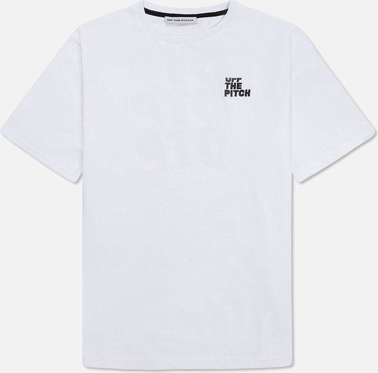T-shirt Off The Pitch 3.0 Regular Homme Wit/ Vert