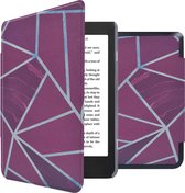 iMoshion Ereader Cover / Hoesje Geschikt voor Kobo Nia - iMoshion Design Sleepcover Bookcase zonder stand - / Bordeaux Graphic