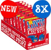 Tony's Chocolonely - Lil’Bits Triple chocolate mix - Tony Chocolonely mini - Drie verschillende smaken - Chocolade mix - 8x 120g