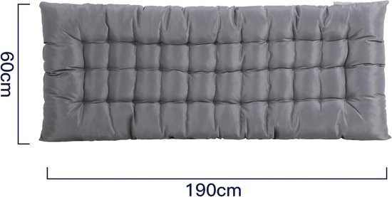 Bjird Ligkussen voor tuinligstoel , 200 x 55 x 8 cm , gewatteerd Bjird Ligkussen voor tuinligstoel , 200 x 55 x 8 cm , gewatteerd