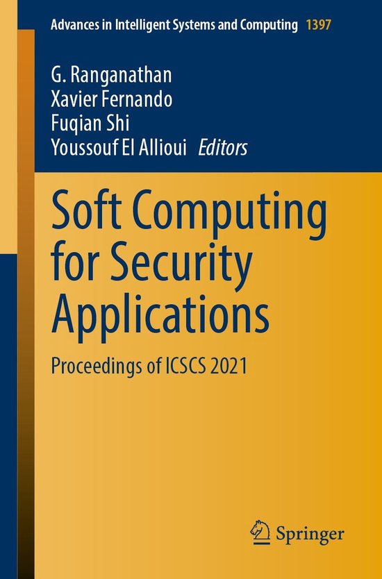 Springer Nature Proceedings excluding Computer Science - Sof ... - cover