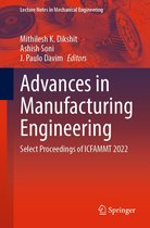 Lecture Notes in Mechanical Engineering - Advances in Manufacturing Engineering
