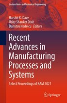 Lecture Notes in Mechanical Engineering - Recent Advances in Manufacturing Processes and Systems