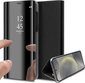 Coque adaptée à Samsung Galaxy S24 Plus - Mirror Book Case Zwart