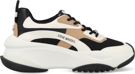 Steve Madden Belissimo Sneakers Laag - gebroken wit - Maat 36