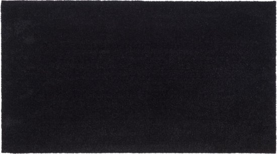Tica Copenhagen - Polyamide deurmat - 67x120 cm - Unicolor zwart