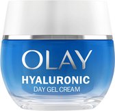 Olay Hyaluronic Gel Day Cream - Sans parfum - Hydrate la peau et la rend plus pleine et plus lisse - 50 ml