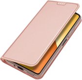 Dux Ducis - Telefoon Hoesje geschikt voor de Xiaomi Redmi Note 13 5G - Skin Pro Book Case - Roze