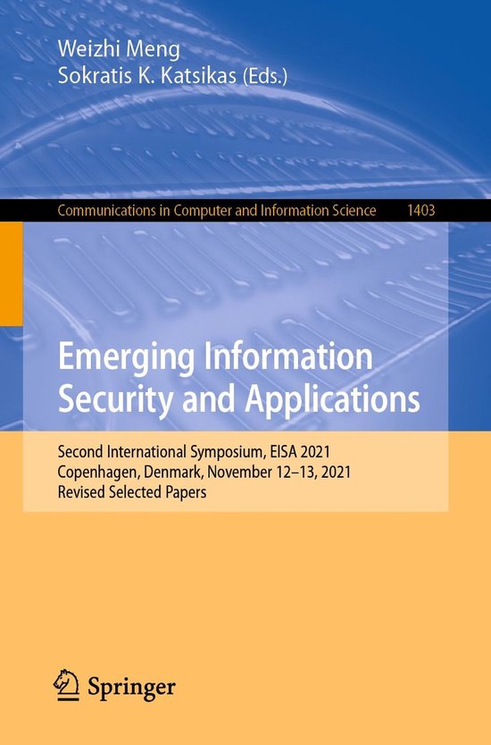 Springer Nature Proceedings Computer Science - Emerging Info ... - cover