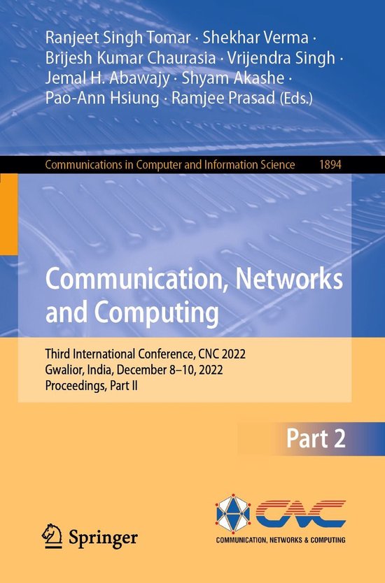 Springer Nature Proceedings Computer Science 2 - Communicati ... - cover