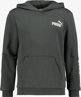 Puma Essentials Tape Camo kinder hoodie grijs - Maat 176