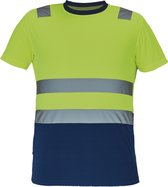 Cerva MONZON high-vis T-shirt 03040139 - HV Geel/Navy - XXL