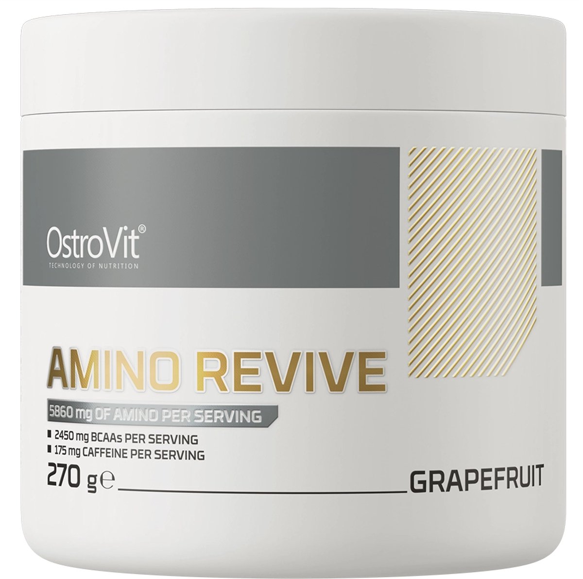 Goedkoopste OstroVit Amino Revive 270 g grapefruit - Aminozuren Complex - L-histidine - L-leucine - L-valine - L-isoleucine - L-glutamine - L-arginine - L-tyrosine - L-lysine HCl - Caffeine - Aminozuren