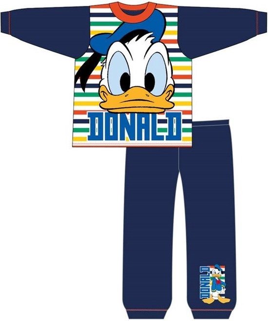 Pyjama Disney - blauw - Donald Duck pyama - maat 86/92