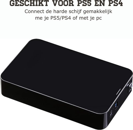 Harde Schijf Extern PS5 [ 8TB ] - Externe Harde Schijf Met LED Display Geschikt Voor PS5/PS4/PC - PS5 Opslag Met USB 3.0 — afbeelding 2