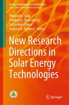 Energy, Environment, and Sustainability - New Research Directions in Solar Energy Technologies