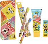 SpongeBob Licensed Care Set- Etui- Tandpasta & Borstel- Lippenbalsem