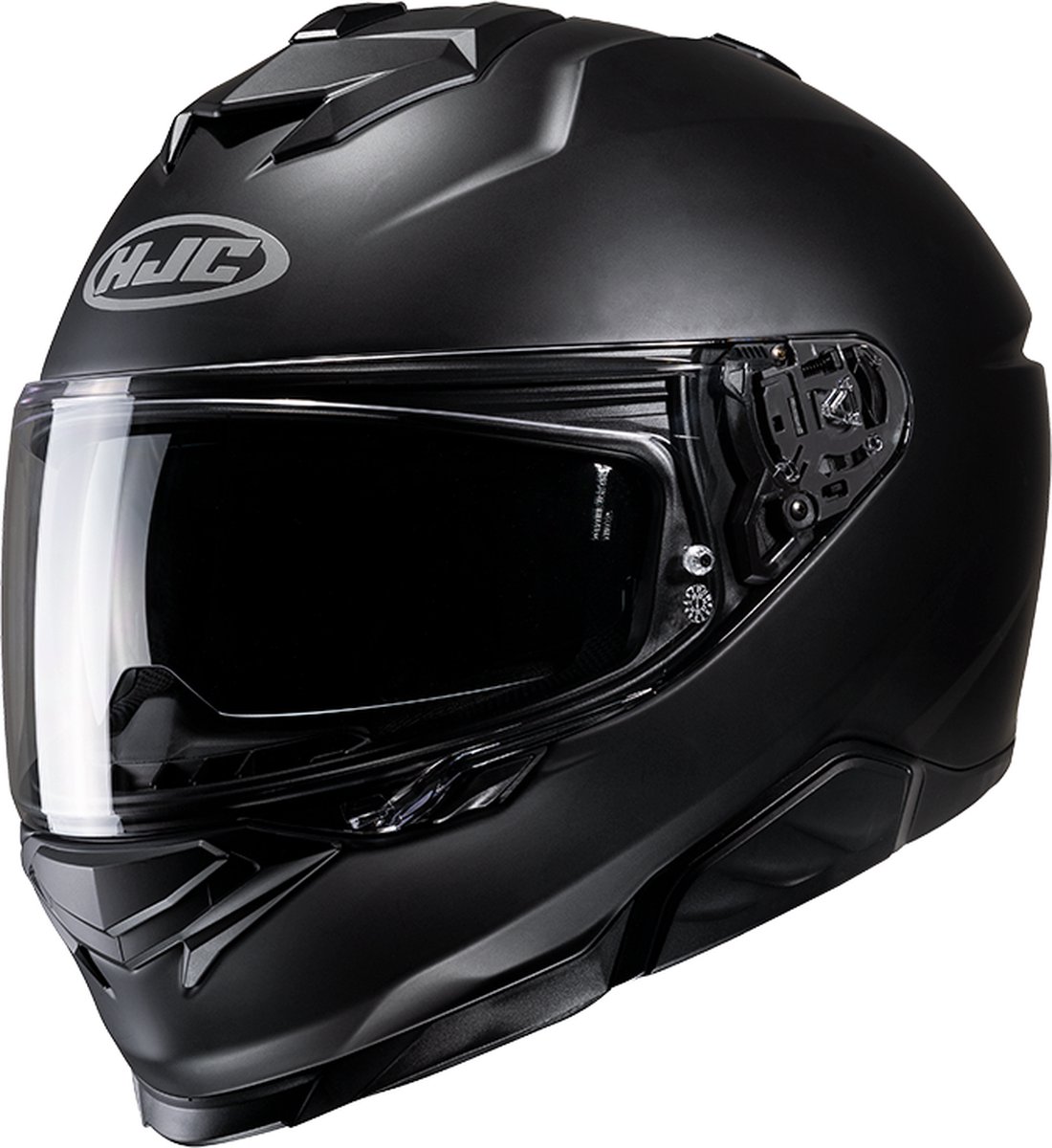 Hjc I71 Flat Black Semi Flat Black Full Face Helmets 2XL - Maat 2XL - Helm