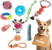 Thuiser Honden Speelgoed - 9 stuks - Speelgoed Hond Intelligentie - Hondenspeelgoed sterk - Honden speeltjes - Honden spullen