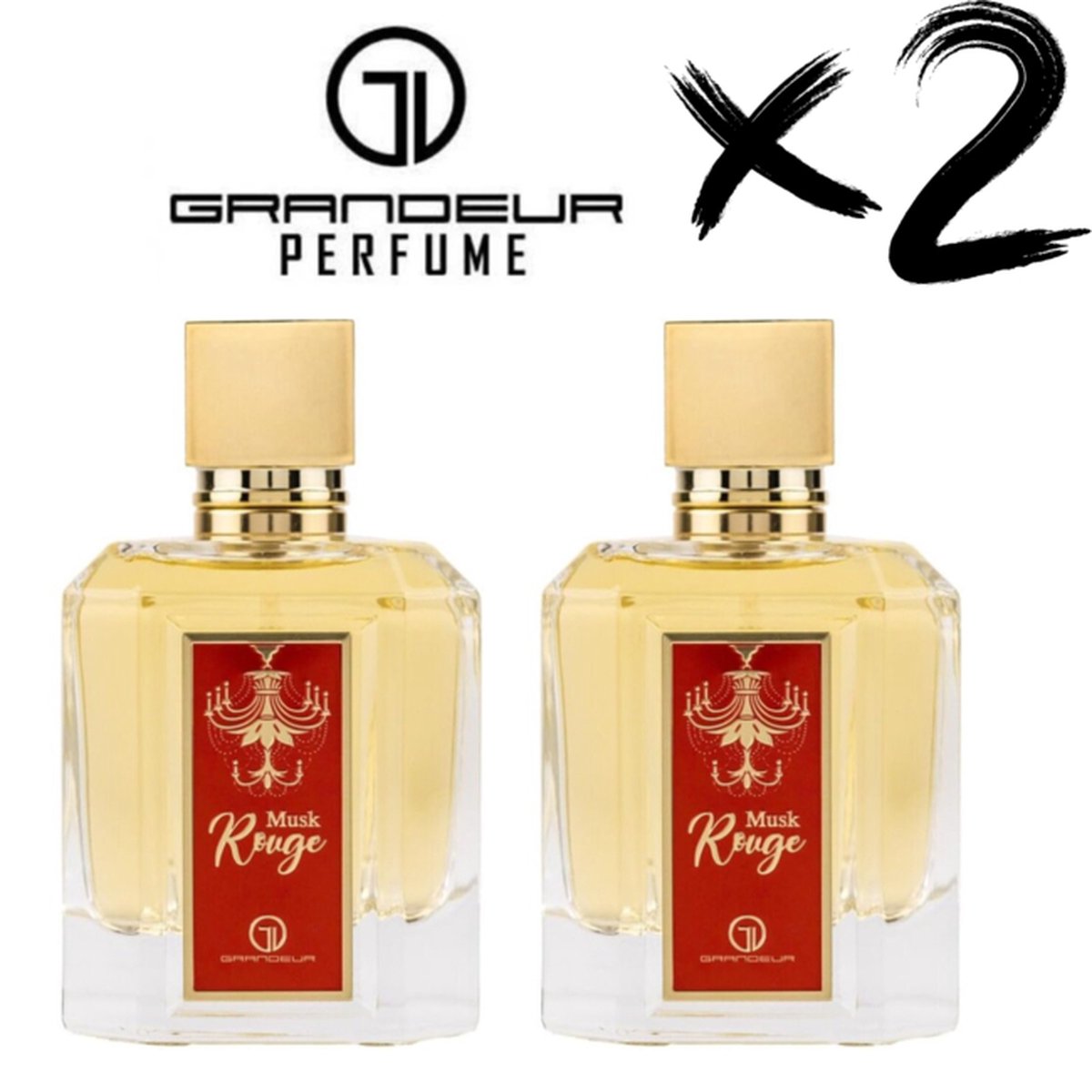 Goedkoopste Grandeur Musk Rouge, 2 x 100ml, Valentine, Vaderdag, Herenparfum, Valentijn, parfum voor heren, parfum heren, parfum mannen, valentijn cadeautje voor hem, valentijnsdag voor mannen