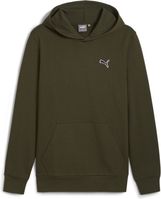 PUMA BETTER ESSENTIALS Hoodie FL Heren Trui Dark Olive Maat M bol