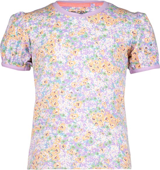 4PRESIDENT T-shirt meisjes - Flowers top - Maat 164 - Meiden shirt