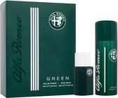 Alfa Romeo Green set 15 ml EDT + Body/Deo Spray 150 ml