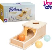 LiasToys - Object Permanence Box, Montessori Speelgoed voor 1-jarigen, Baby Speelgoed 1 jaar, Montessori Speelgoed, Baby Speelgoed
