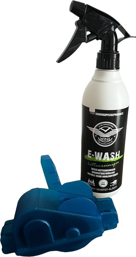 WINX E-Wash fietskettingreiniger inclusief gereedschap - 500ml